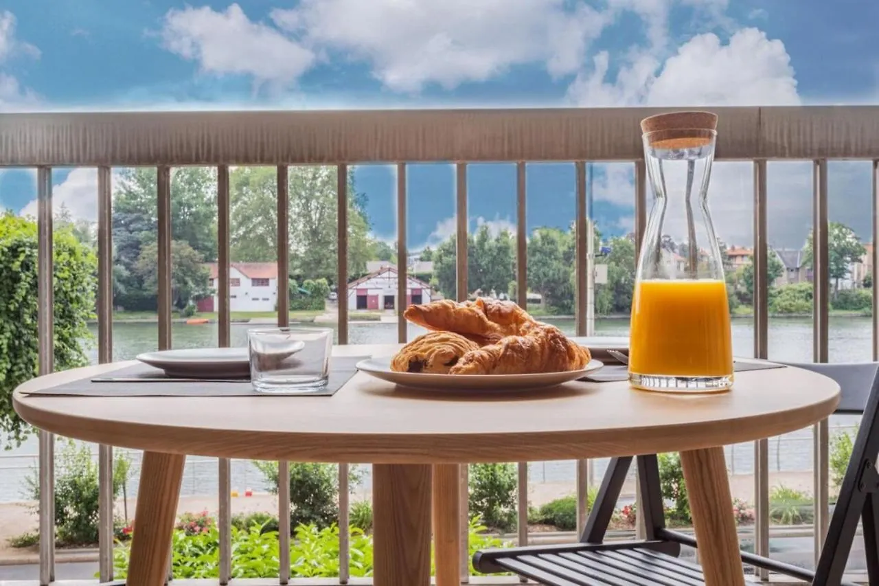 Apartment Appart'Hotel Luminous Vue Seine- Paris 15Min Juvisy-sur-Orge